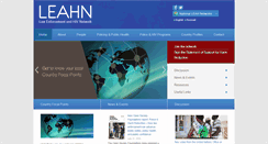 Desktop Screenshot of leahn.org