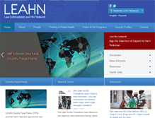 Tablet Screenshot of leahn.org